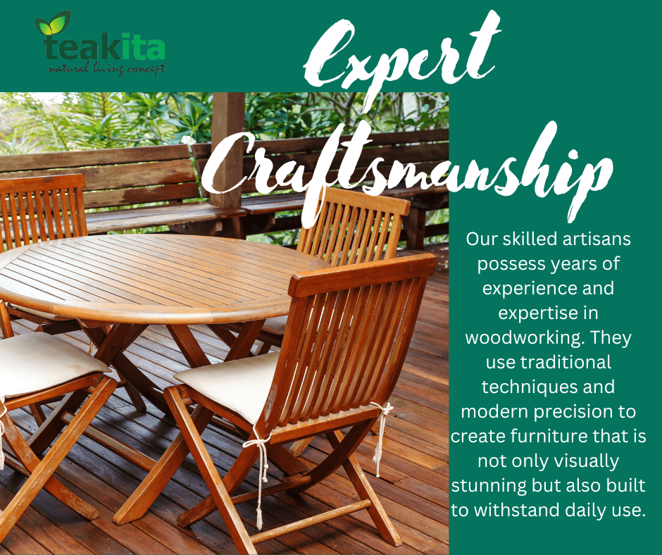Outdoor Teak Wood Dining Set: Elegance, Durability, and Timeless Beauty