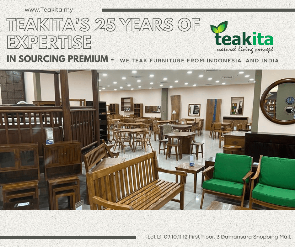 Teakita’s 25 Years of Expertise in Sourcing Premium Teak Furniture from Indonesia and India