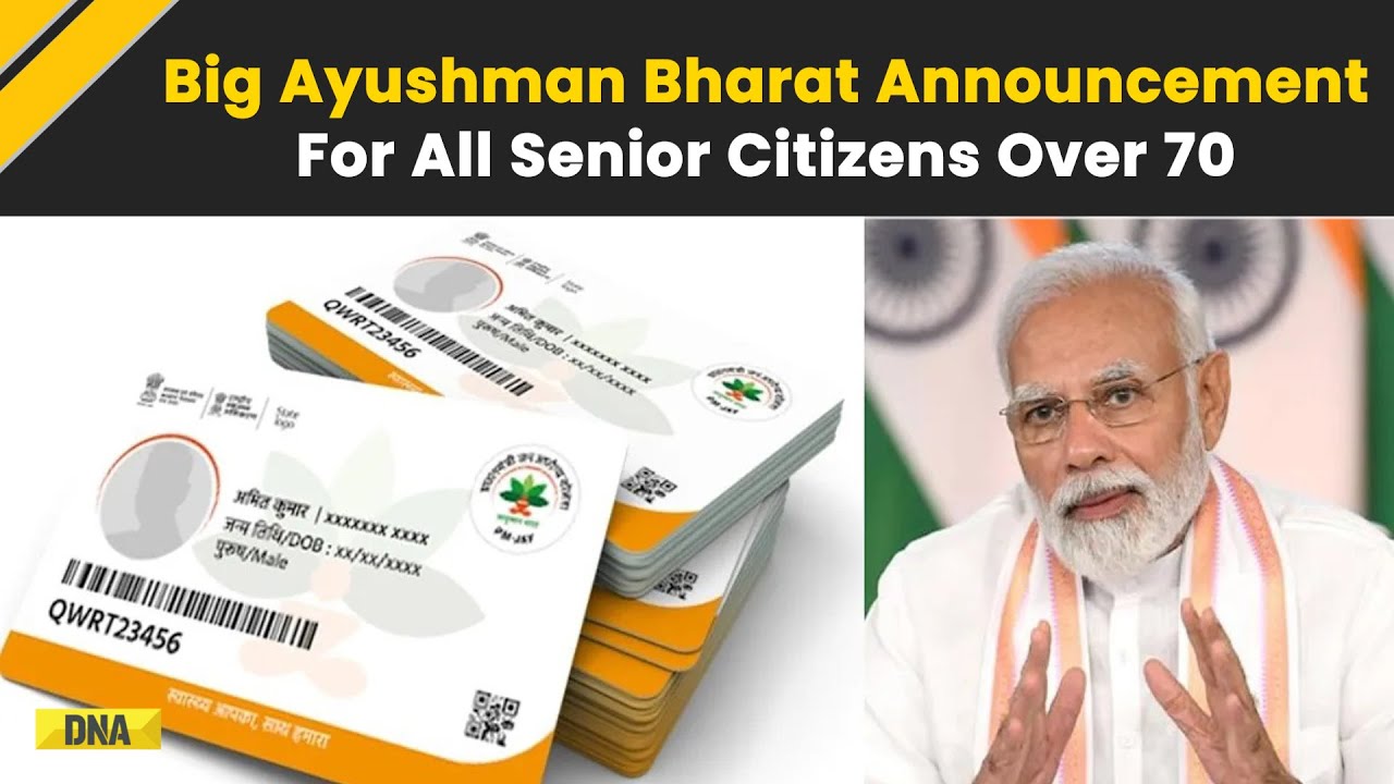 PM Modi Expands Health Coverage with Free Treatment for Senior Citizens Under Ayushman Vaya Vandana Card