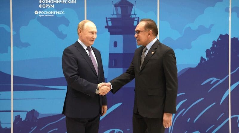 Anwar-Putin Meeting Takes Center Stage as Malaysia Strengthens Ties with Russia