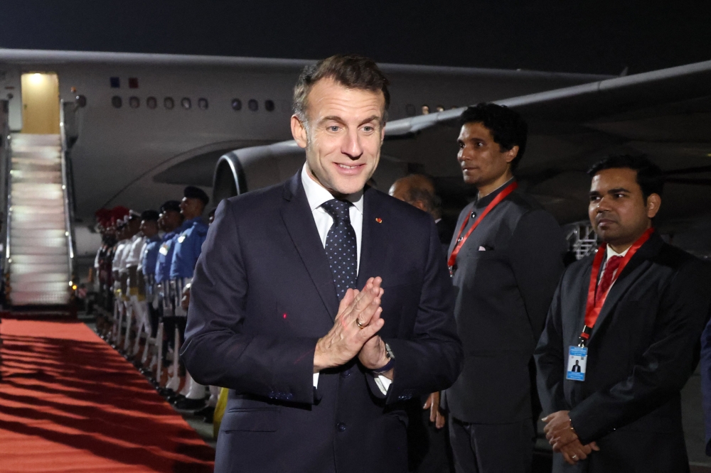 Macron Begins India Visit with AI Partnership Talks and Potential Multibillion Rafale Deal