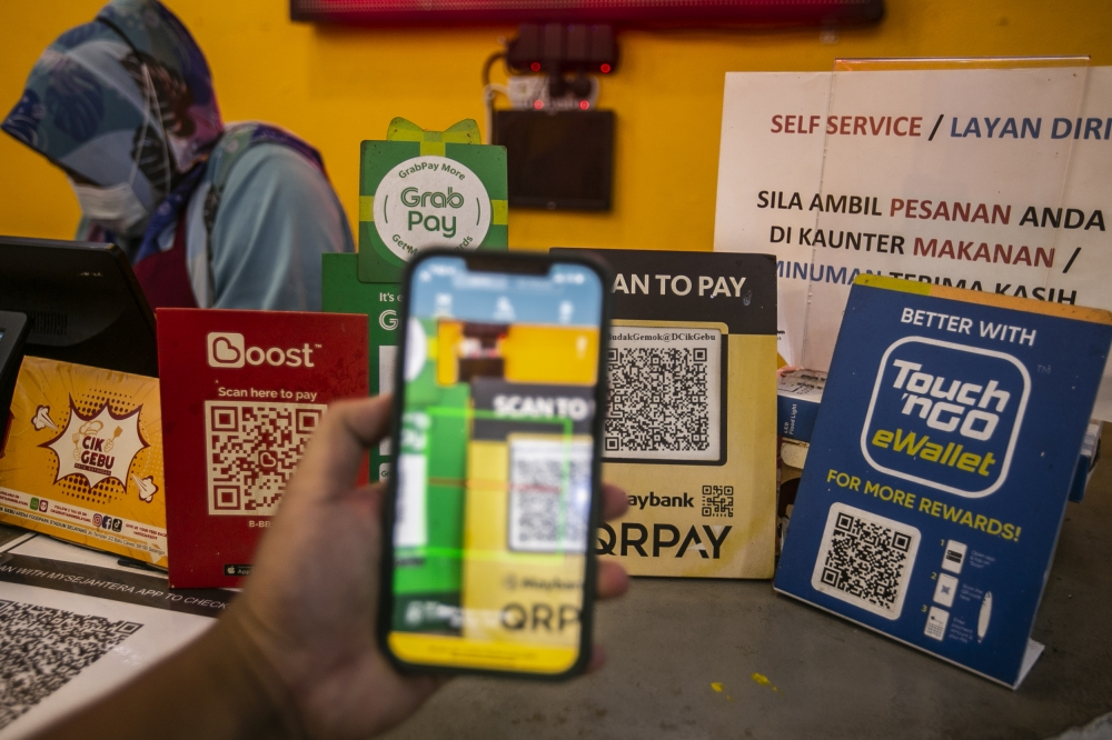 E-wallets are no longer just for the young Malaysians of all ages are going cashless