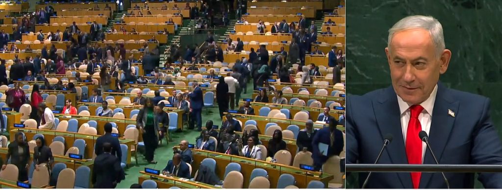 Netanyahu Faces Mass Walkout at UN as Gaza War and Abbas’ Video Address Dominate Debate