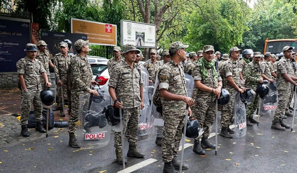 Delhi Police Seeks Extension of CAPF Deployment Till Oct 20 Amid Protest Concerns