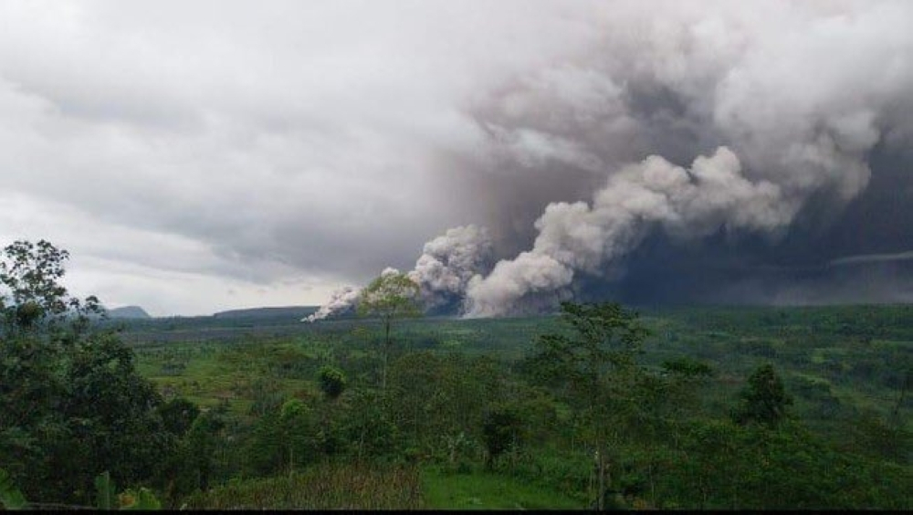 Indonesia’s Mount Semeru erupts 10 times in 13 hours, triggering warnings over deadly flows